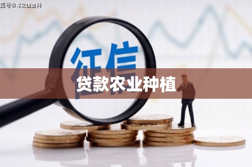 龙州贷款农业种植