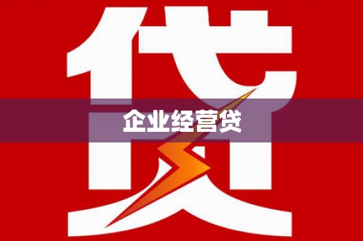 龙州企业经营贷