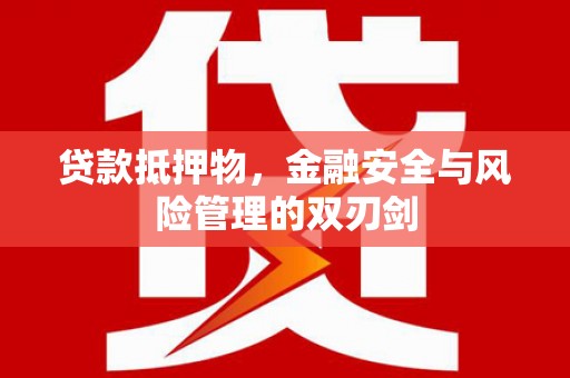 龙州贷款抵押物，金融安全与风险管理的双刃剑