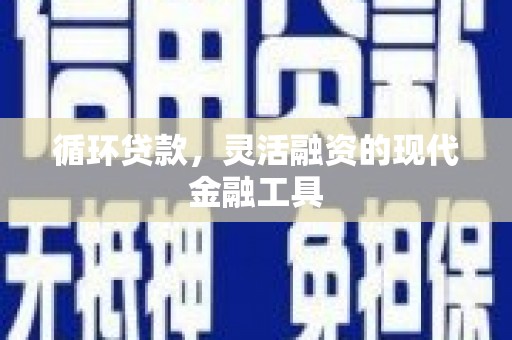 龙州循环贷款，灵活融资的现代金融工具