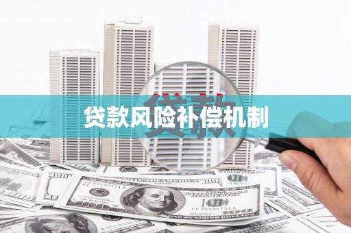 龙州贷款风险补偿机制