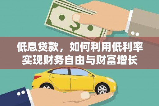 龙州低息贷款，如何利用低利率实现财务自由与财富增长